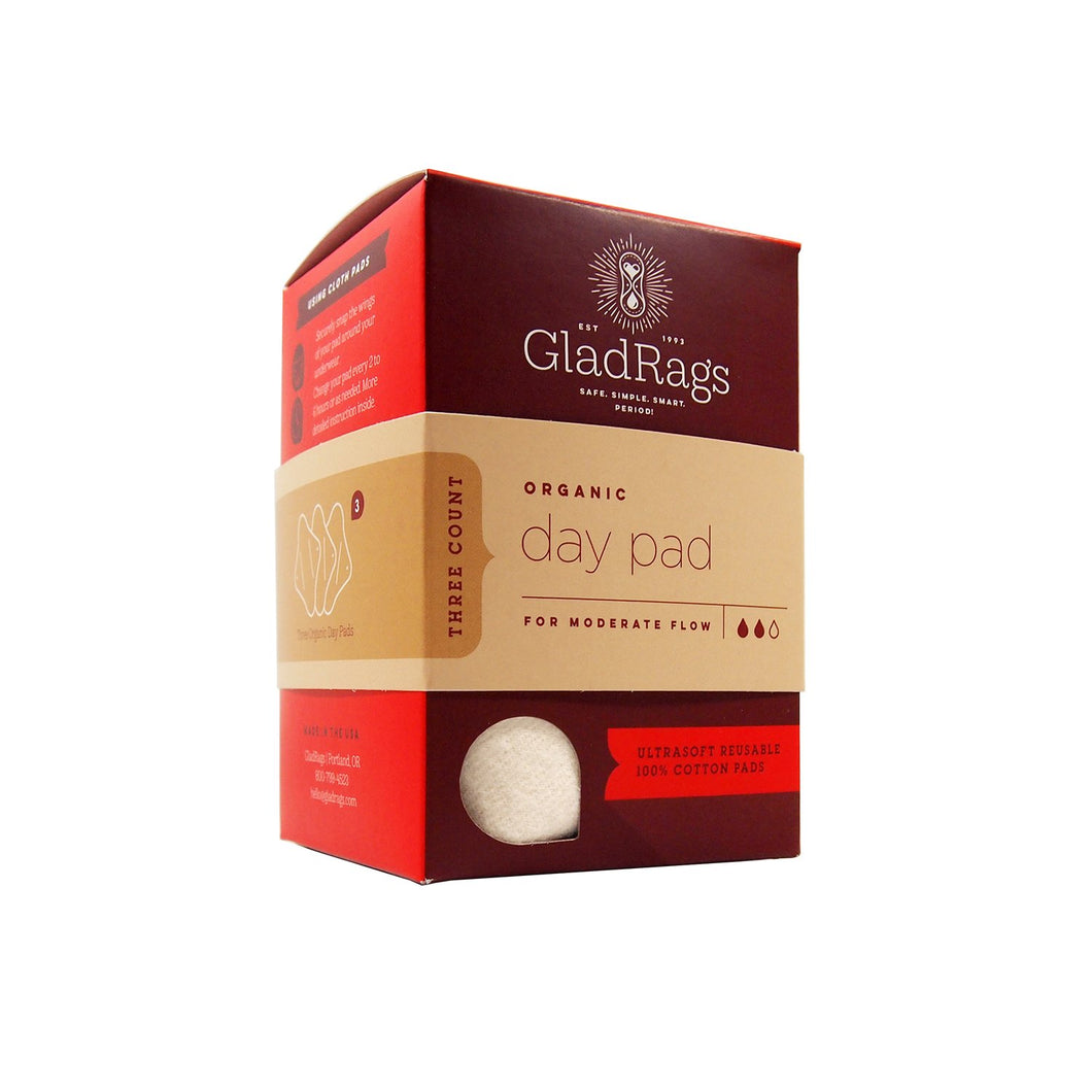OR3 - Organic Day Pad 3-Pack
